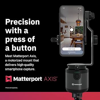 Matterport Axis Gimbal Stabilizer - Motorized Rotating Mount